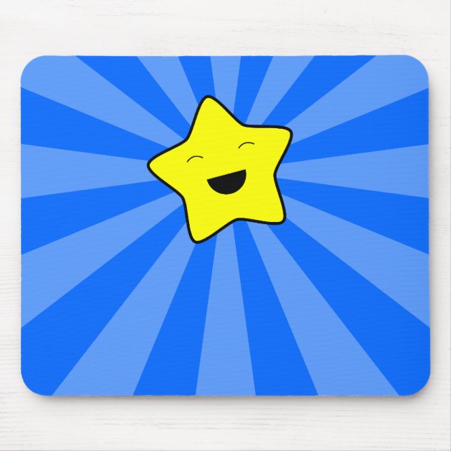 Tapis De Souris Kawaii Star Mousepad (Devant)