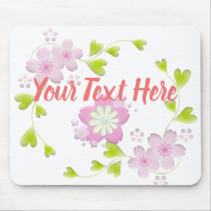 Tapis De Souris Kawaii Style Sakura Fleur d'arbre de cerisier