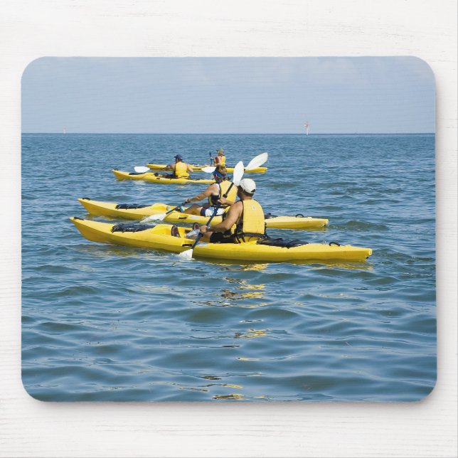 Tapis De Souris Kayak Voyage Mousepad (Devant)