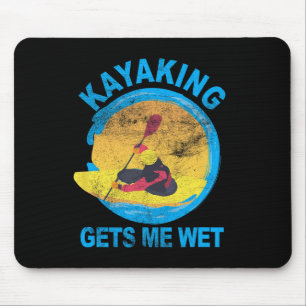 Tapis De Souris Kayaking M'Accueille Humide Halloween Fun
