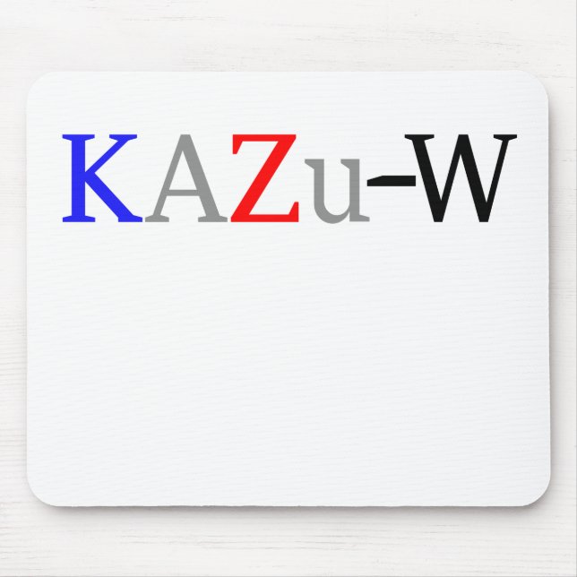 Tapis De Souris KAZu-W (Devant)