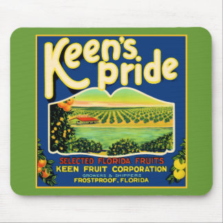 Tapis De Souris Keen's Pride Frostproof Florida Étiquette