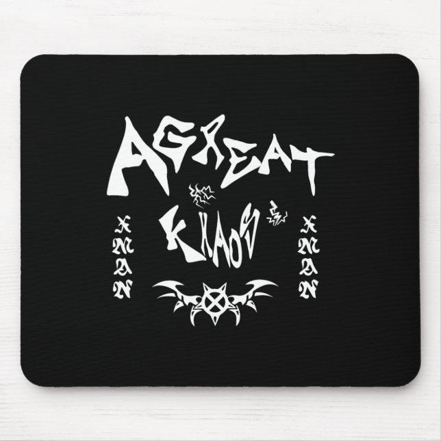 Tapis De Souris Ken Carson Merch Design Agc (Devant)