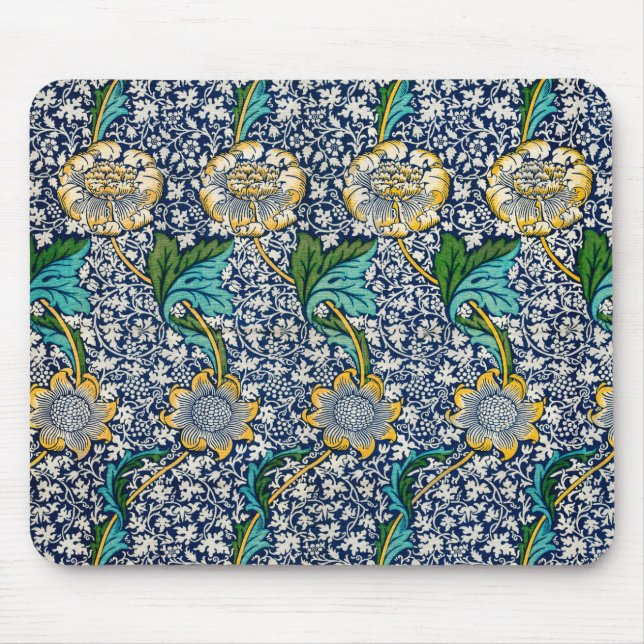 Tapis De Souris Kennet Motif (par William Morris) (Devant)