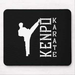 Tapis De Souris Kenpo Karate Japon Entraîneur de combat de défense