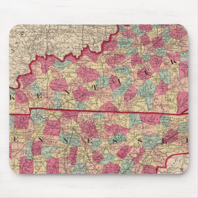 Tapis De Souris Kentucky et Tennessee 2 (Devant)