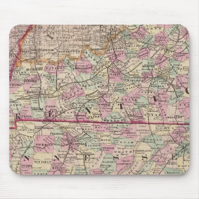Tapis De Souris Kentucky et Tennessee 4 (Devant)