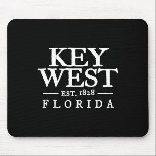 Tapis De Souris Key West Floride T-Shirt Lettre Garçons Filles Hom