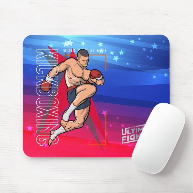 Tapis De Souris Kickboxing | (Avec souris)