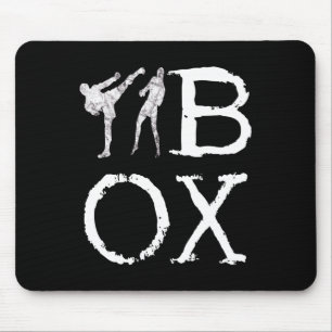Tapis De Souris Kickboxing High Kick Boxe Tkw Mma Kung Fu Combat