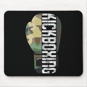 Tapis De Souris Kickboxing Muay Thai Fitness Boxe Camouflage Glo