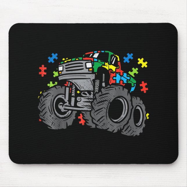 Tapis De Souris Kid Monster Truck (Devant)