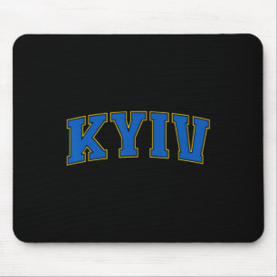 Tapis De Souris Kiev Amoureux de l'Ukraine Patriotique Fier Ukrain
