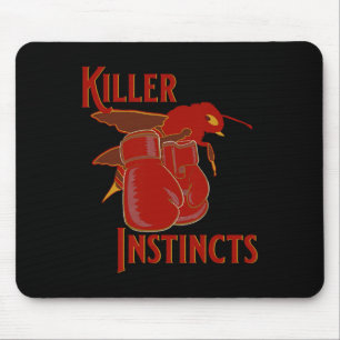 Tapis De Souris Killer Instince Tueur Abeille Et Gants De Boxe