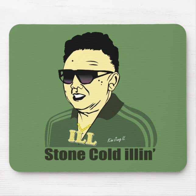 Tapis De Souris Kim Jung IL Mousepad (Devant)
