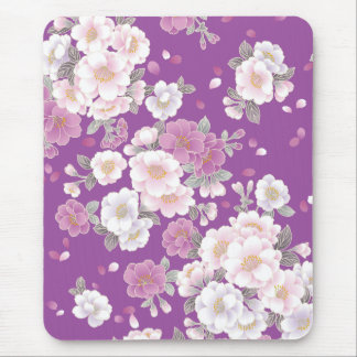 Tapis De Souris Kimono japonais Floral Art Motif