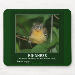 Tapis De Souris Kindness Baby Oriole Motivational Mousepad