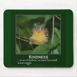 Tapis De Souris Kindness Baby Oriole Motivational Mousepad