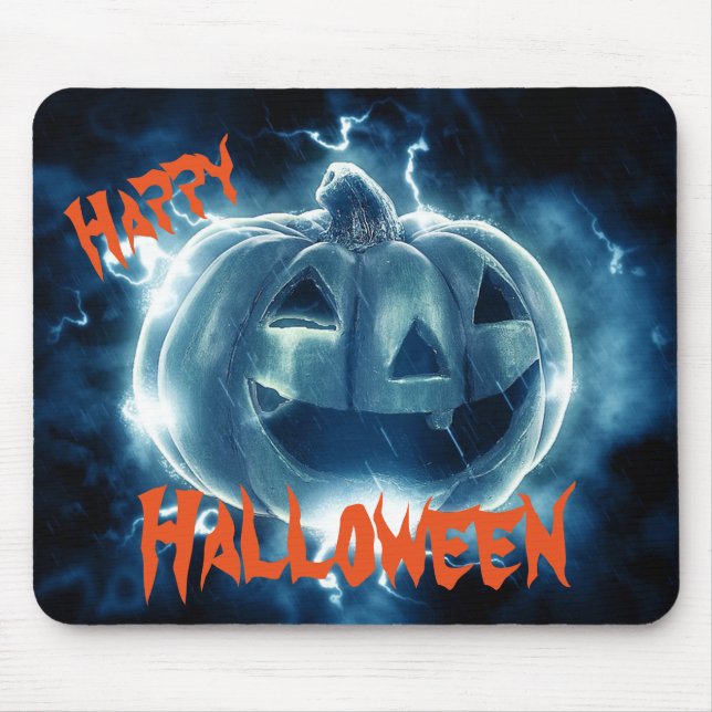 Tapis De Souris Kine de Halloween (Devant)