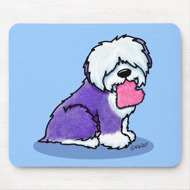 Tapis de souris KiniArt OES Warm Fuzzy (Devant)