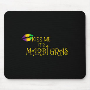 Tapis De Souris Kiss Me C'est Mardi Gras