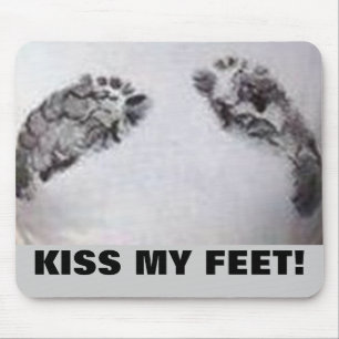 TAPIS DE SOURIS KISS MES PIEDS !