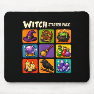 Tapis De Souris Kit de démarrage sorcière humour magie sorcellerie