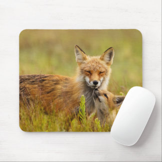 Tapis De Souris Kit Renard Rouge vers le haut de Momma