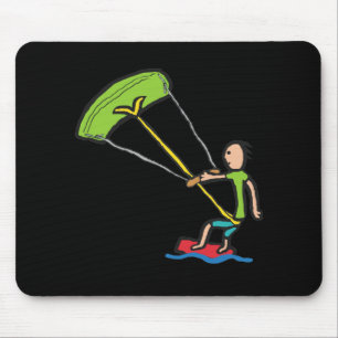 Tapis De Souris Kiteboarding