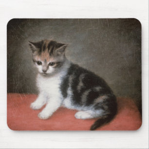 Tapis De Souris Kitten de Mlle Ann White's, 1790 de George Stubbs