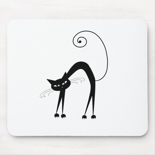 Tapis De Souris Kitty fantaisie noir 9 (Devant)