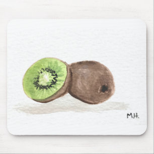 Tapis De Souris Kiwi fruit watercolour