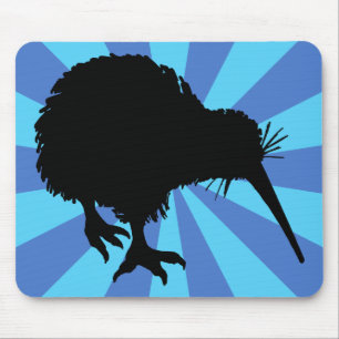 Tapis De Souris Kiwi Silhouette