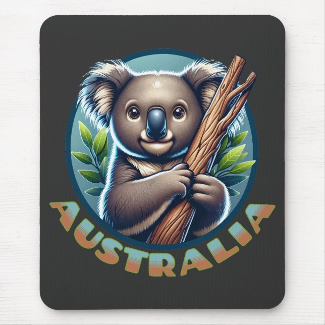 Tapis De Souris Koala australien (Devant)