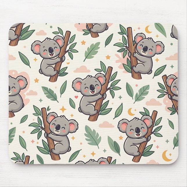 Tapis de souris Koala Hug Tree (Devant)