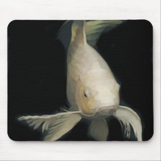 Tapis De Souris Koi blanc grand