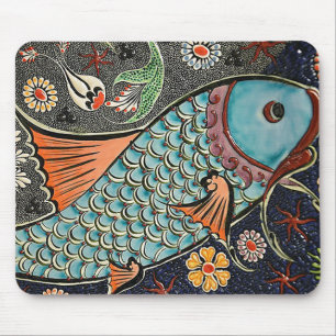 Tapis De Souris Koi Mosaic