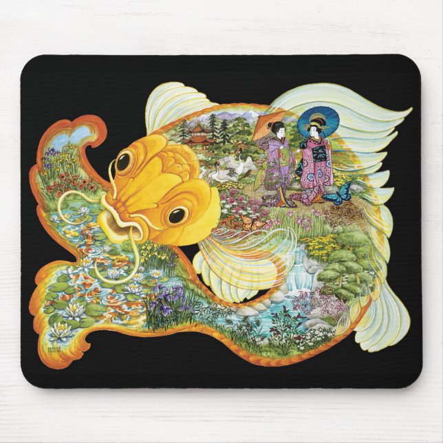 Tapis De Souris Koi Mousepad (Devant)