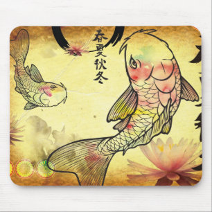 Tapis De Souris Koi pour aquarelle