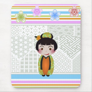 Tapis De Souris kokeshi noshi