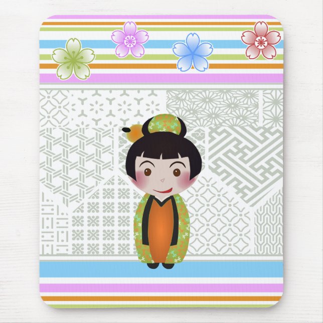 Tapis De Souris kokeshi noshi (Devant)
