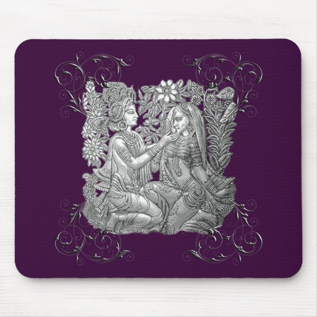 Tapis De Souris Krishna et Radha (Devant)