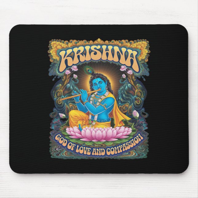 Tapis De Souris Krishna hindouisme  (Devant)