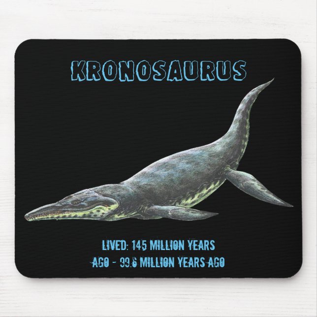 Tapis De Souris Kronosaurus Dinosaur Mousepad (Devant)