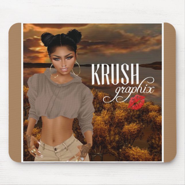 Tapis De Souris Krush Graphix par Ahsek Novel Mouse Pad 5 (Devant)