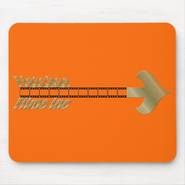 Tapis De Souris KRW Fletcher filme le logo (Devant)