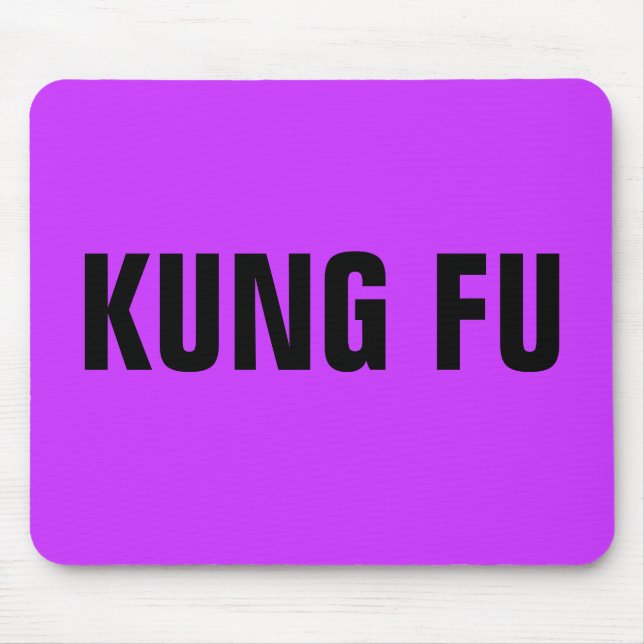 TAPIS DE SOURIS KUNG FU (Devant)
