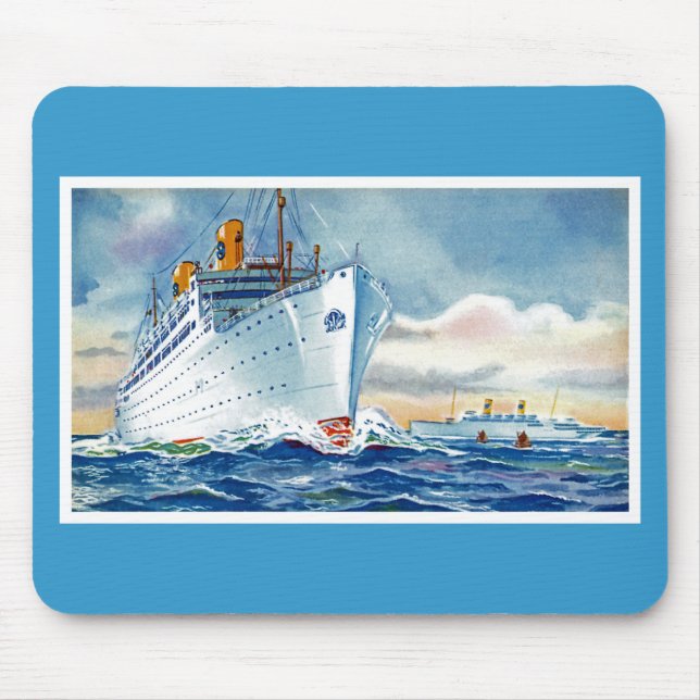 Tapis De Souris Kungsholm et Gripsholm en mer (Devant)