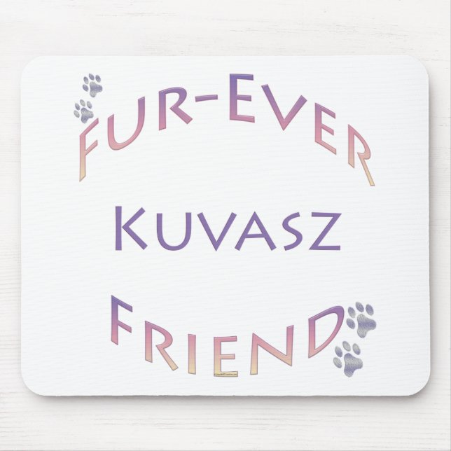 Tapis De Souris Kuvasz Furever (Devant)