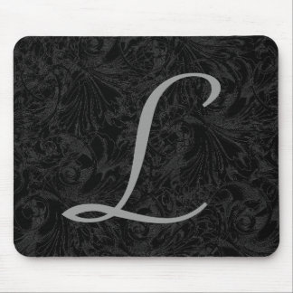Tapis De Souris L :: Monogram L Elegant Mousepad - Lettre initiale